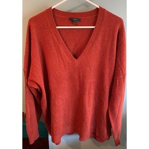 J.Crew Wool Blend VNeck Swing Sweater